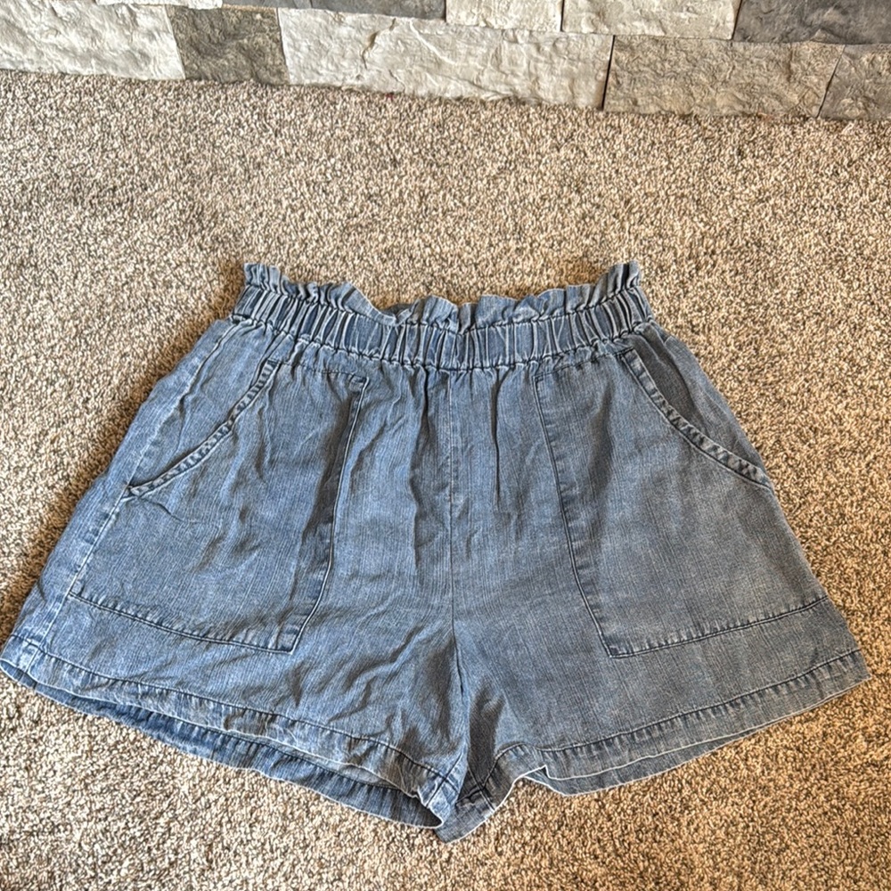 Denim Blue Women's Shorts